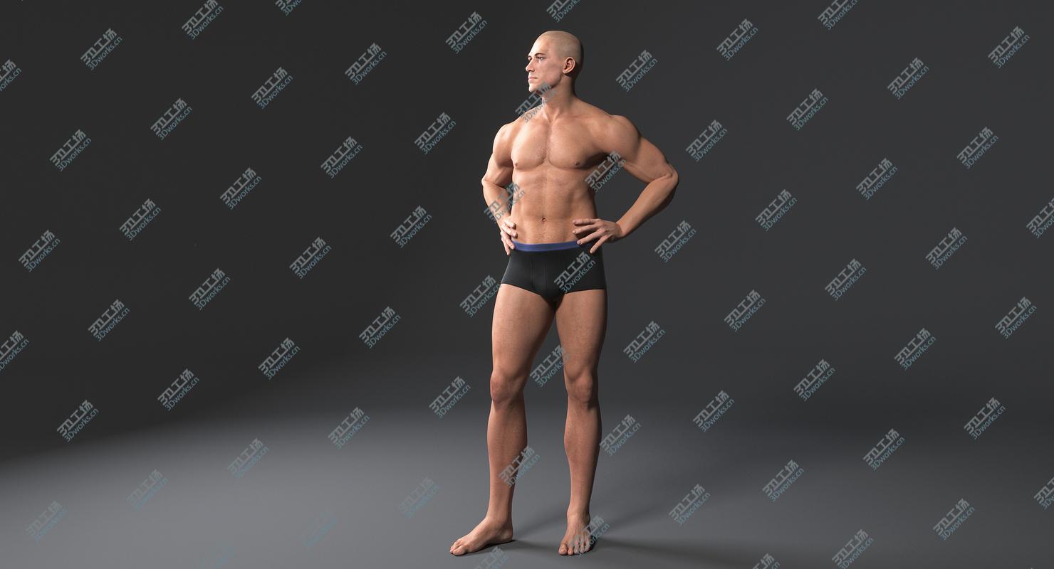 images/goods_img/20210115/Rigged Cartoon Man 05 Handsome Guy/4.jpg